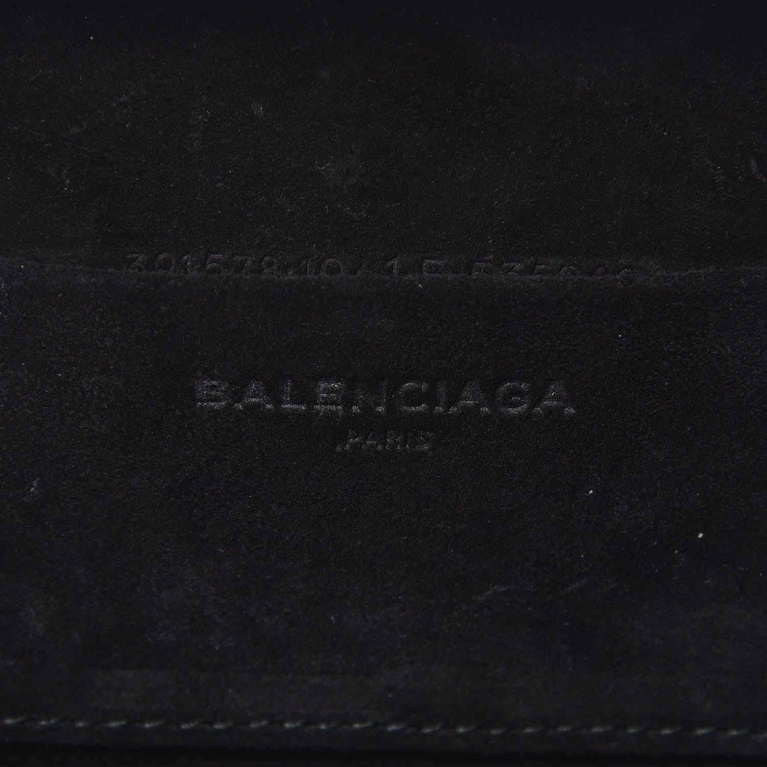 Balenciaga Smooth Calfskin Le Dix Minaudiere Marble Box Clutch Black 5 of 10