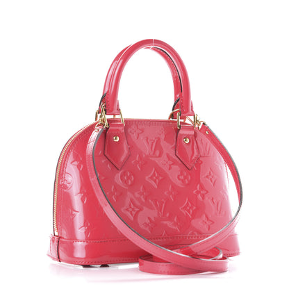 Louis Vuitton Vernis Alma BB Hot Pink 3 of 10