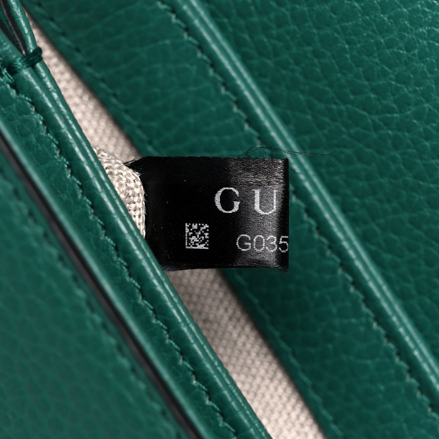 Dollar Calfskin Interlocking G Crossbody Bag Emerald