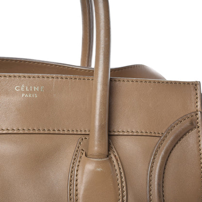 Celine Smooth Calfskin Mini Luggage Camel 27 of 35