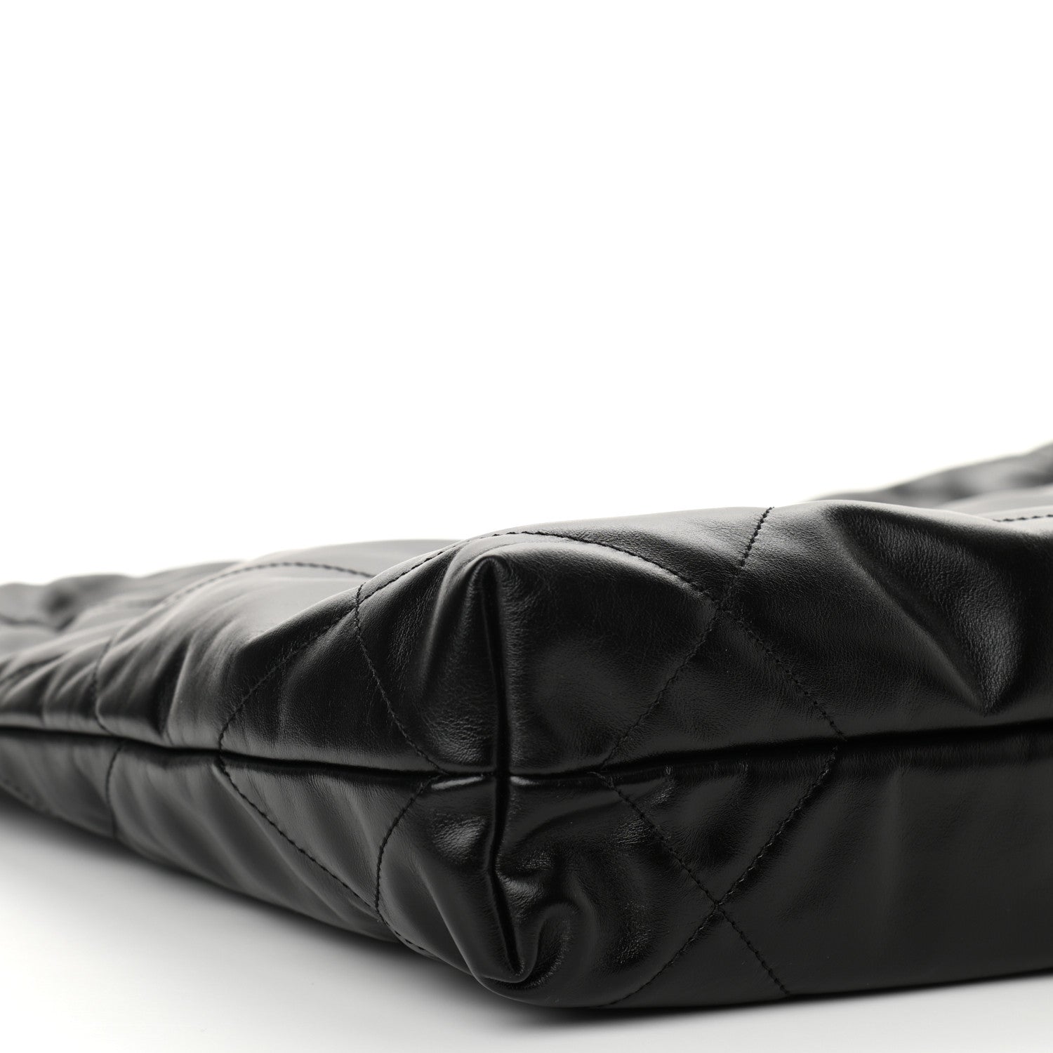 Chanel Shiny Calfskin Quilted Small Chanel 22 Black 10 of 11