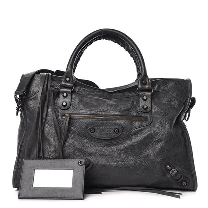 Balenciaga Agneau Classic Hardware City Anthracite 1 of 28
