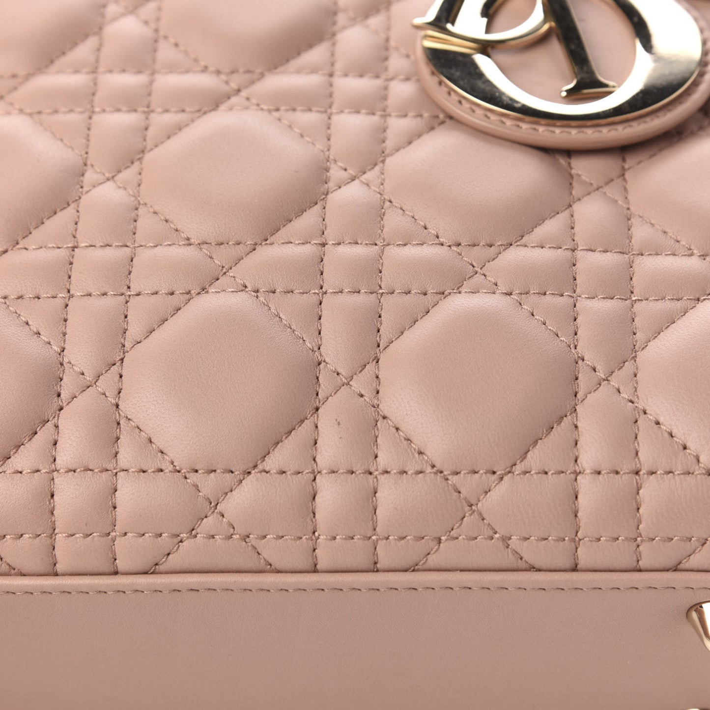 Lambskin Cannage Small My ABCDior Lady Dior Blush Powder