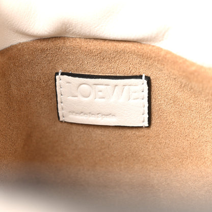 Loewe Calfskin Mini Flamenco Knot Clutch Soft White 6 of 9