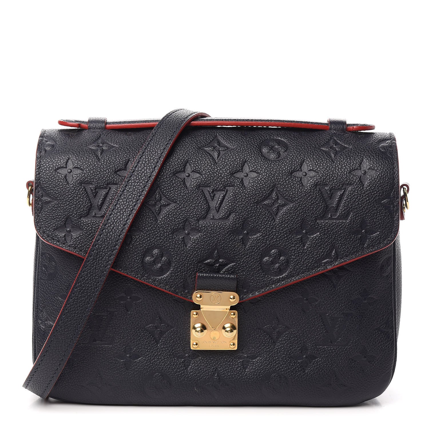 Louis Vuitton Empreinte Pochette Metis Marine Rouge 1 of 9