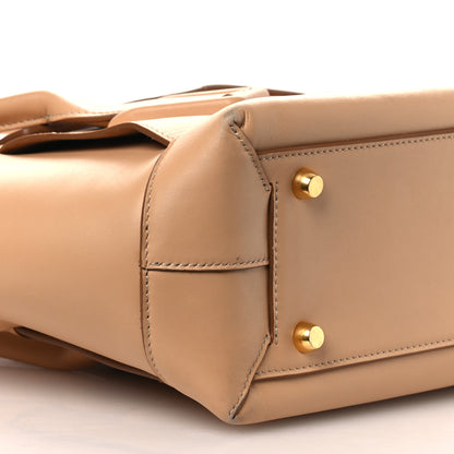 Bottega Veneta Grained Calfskin Maxi Intrecciato Medium Arco Nude 9 of 13