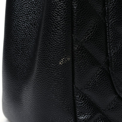 Chanel Caviar Quilted Grand Shopping Tote GST Black 11 of 12