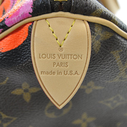 Louis Vuitton Monogram Roses Speedy 30 8 of 8