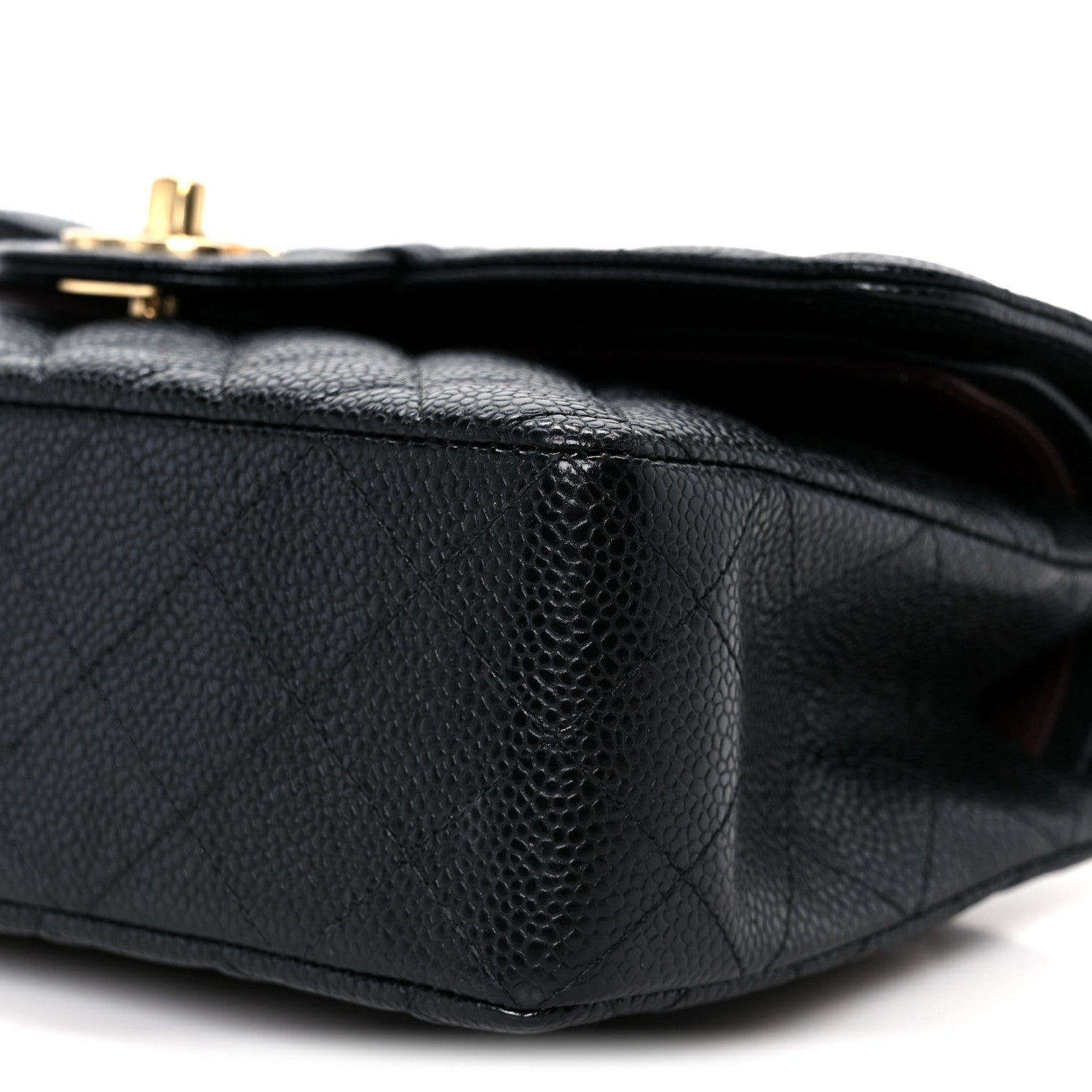 Chanel Caviar Quilted Small Double Flap Black 11 of 12