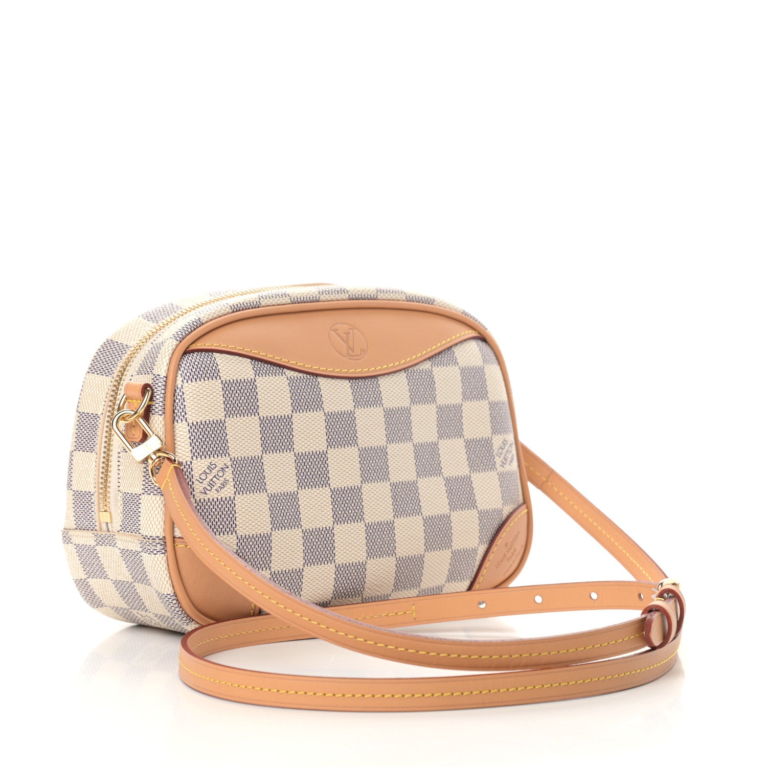 Louis Vuitton Damier Azur Mini Deauville 3 of 9