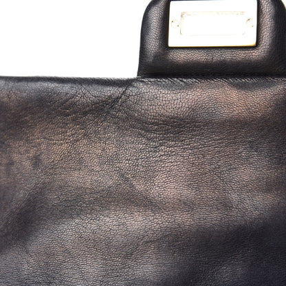 Chanel Patent Quilted Accordion Reissue 2.55 Flap Navy 10 of 15