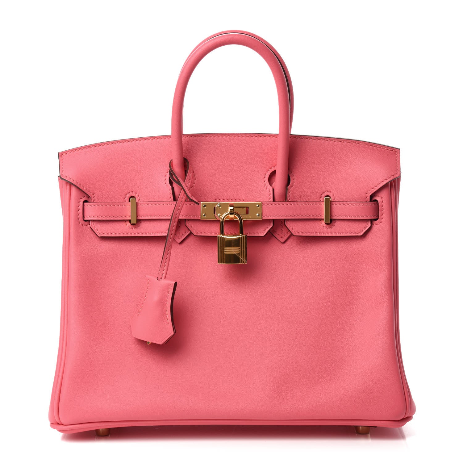 Hermes Swift Birkin 25 Rose Azalee 1 of 11