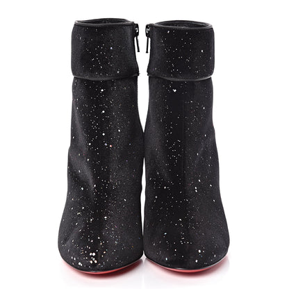 Christian Louboutin Velvet Galactica Moulamax 85 Booties 36.5 Black 2 of 8