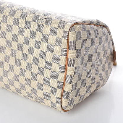 Louis Vuitton Damier Azur Speedy 30 6 of 20