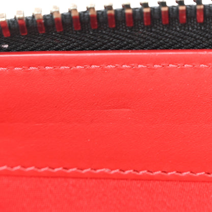 Christian Louboutin Calfskin Panettone Spiked Zip Around Wallet White 8 of 10