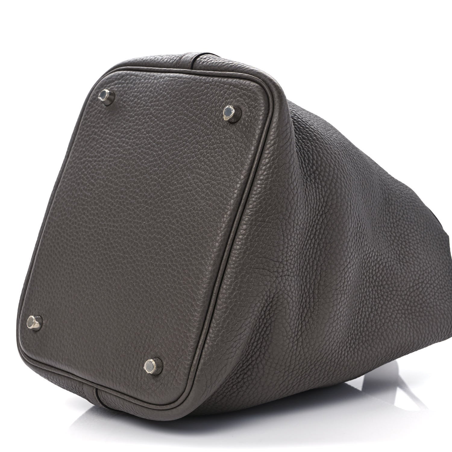 Hermes Taurillon Clemence Picotin Lock 22 MM Etain 8 of 10