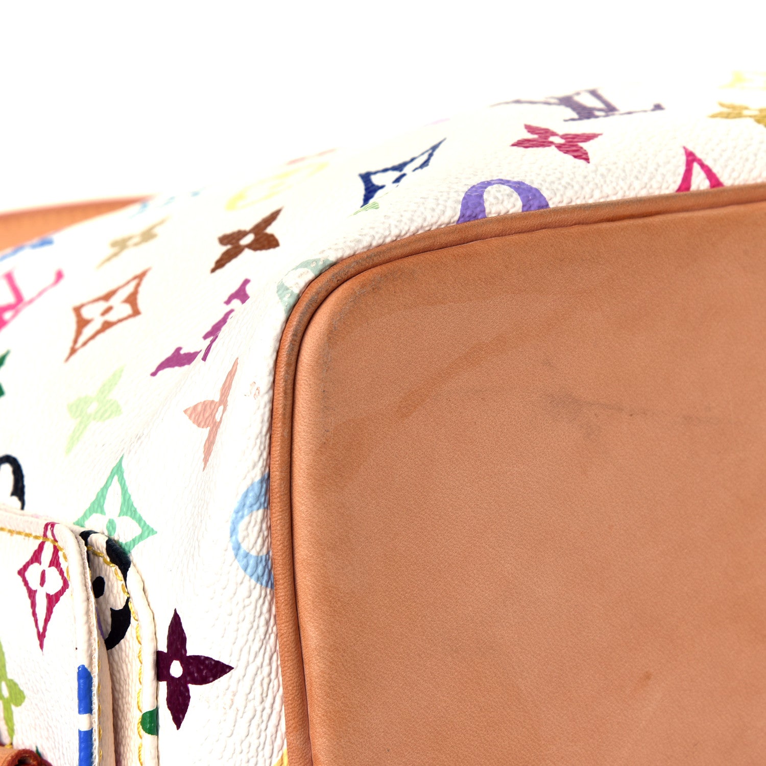 Louis Vuitton Monogram Multicolor Petit Noe White 5 of 8