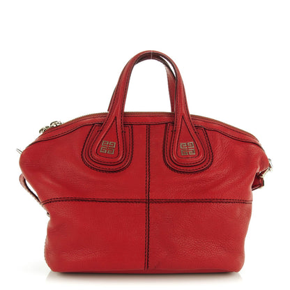 Givenchy Sugar Goatskin Micro Nightingale Red 1 of 7