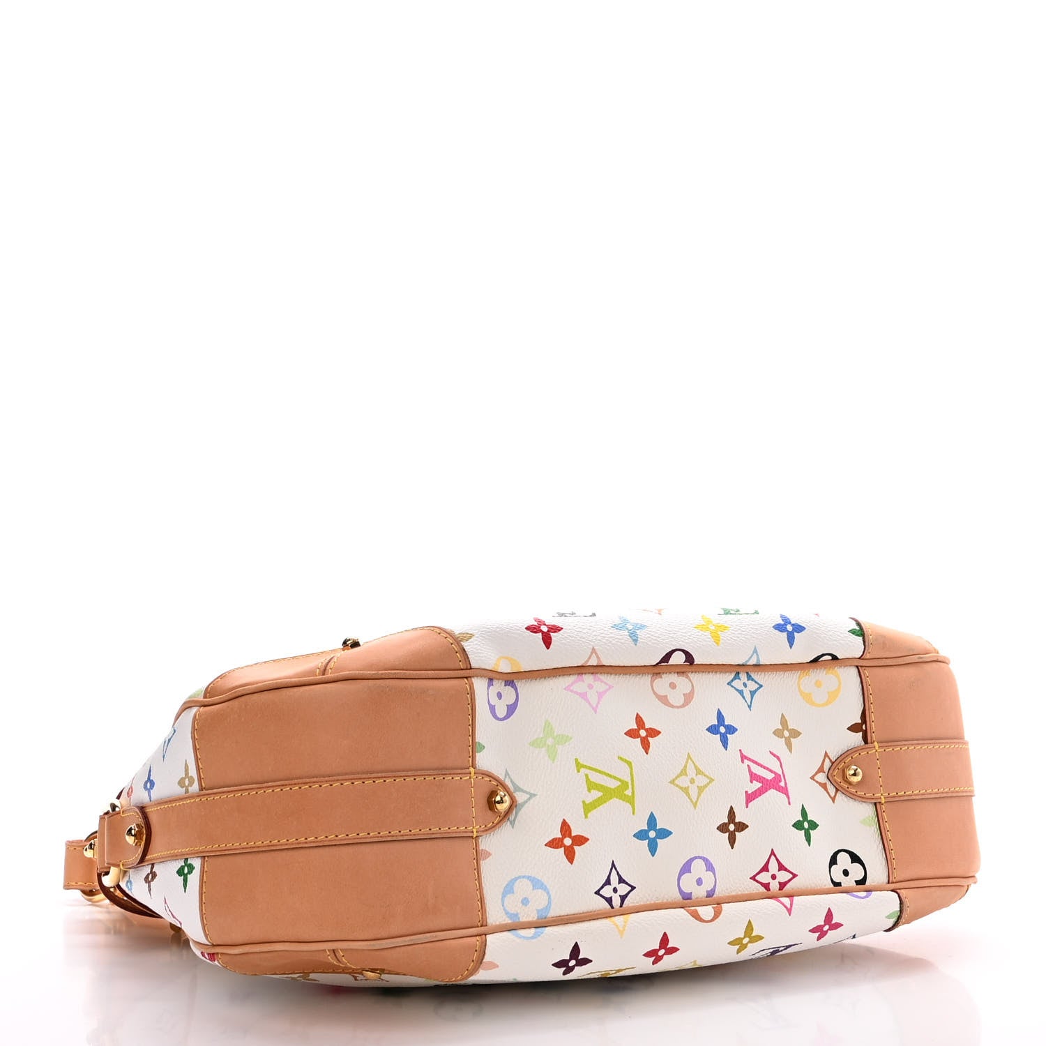 Louis Vuitton Monogram Multicolor Greta White 4 of 12