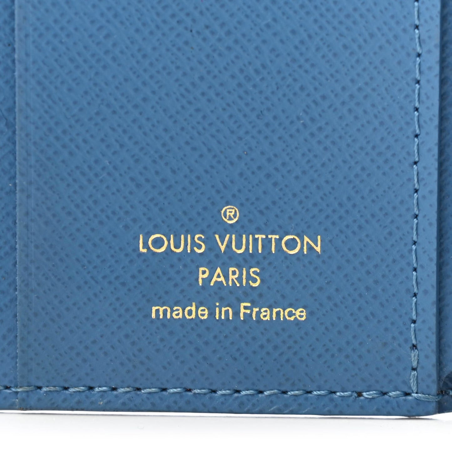 Monogram Zoe Wallet Blue Jean