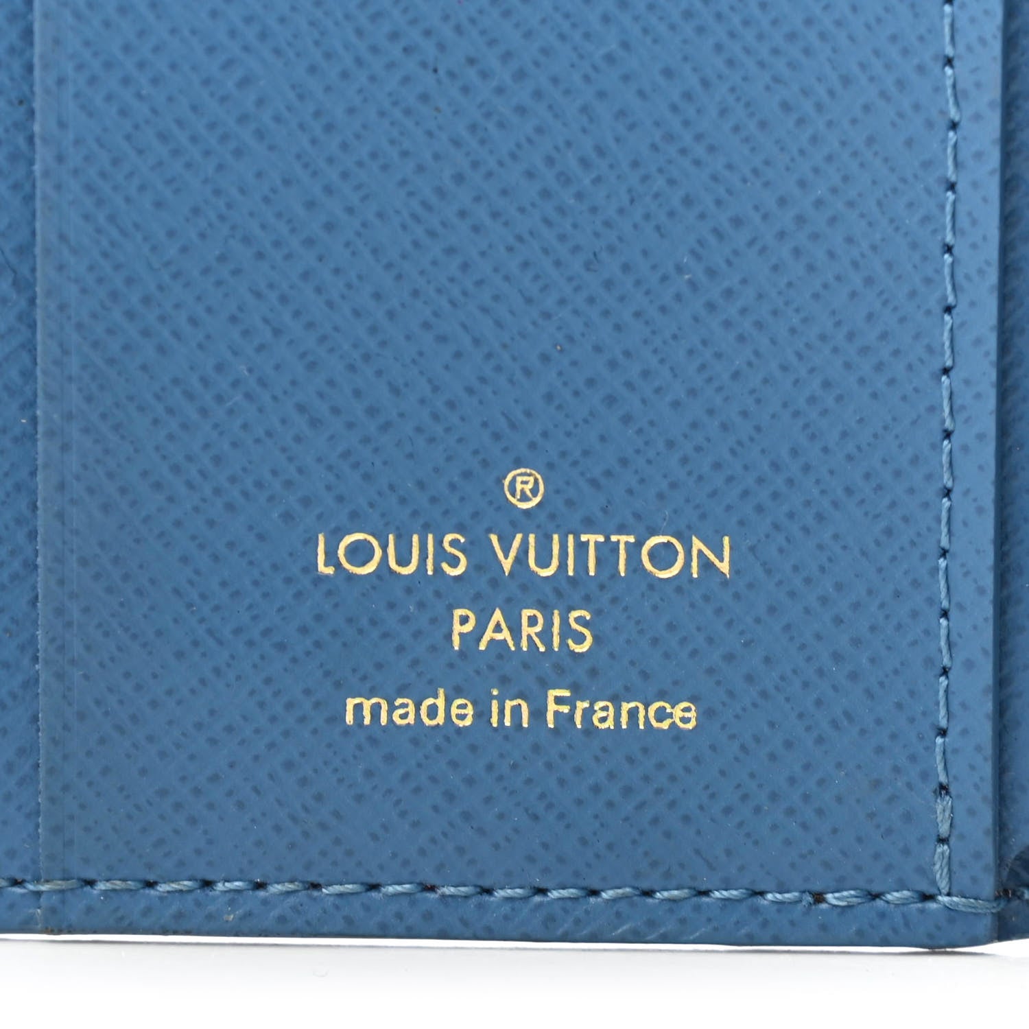 Louis Vuitton Monogram Zoe Wallet Blue Jean 6 of 7