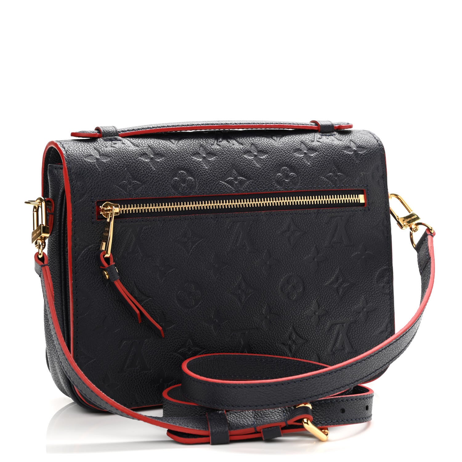 Louis Vuitton Empreinte Pochette Metis Marine Rouge 3 of 9