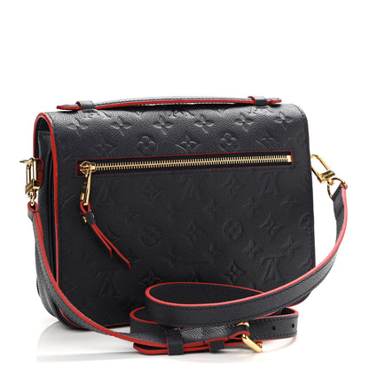 Louis Vuitton Empreinte Pochette Metis Marine Rouge 3 of 9