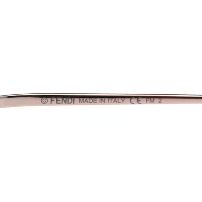Fendi Crystal Round Sunglasses FF0324/S Rose 6 of 6
