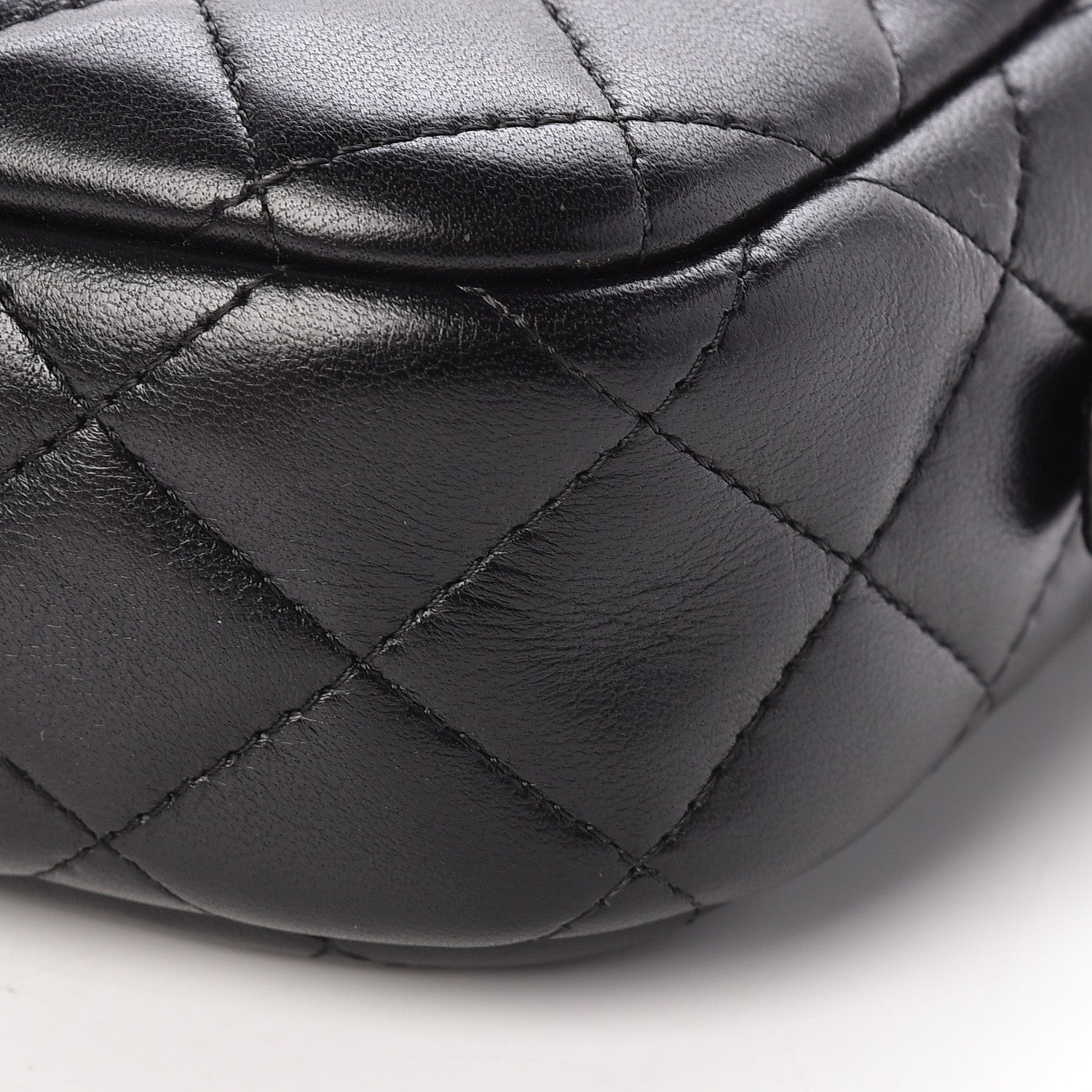 Chanel Lambskin Quilted Small Timeless Camera Case Black 10 of 13