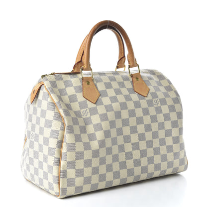 Louis Vuitton Damier Azur Speedy 30 3 of 12