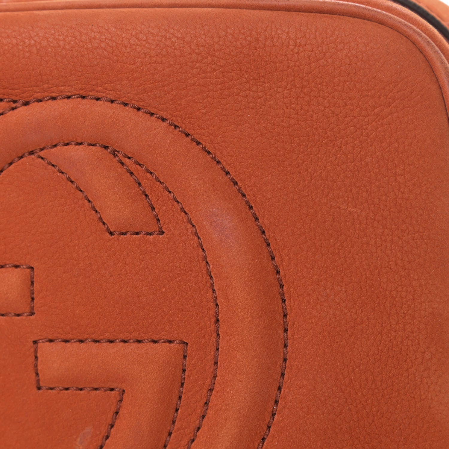 Gucci Vitello Range Small Soho Disco Bag Old Whisky 5 of 8