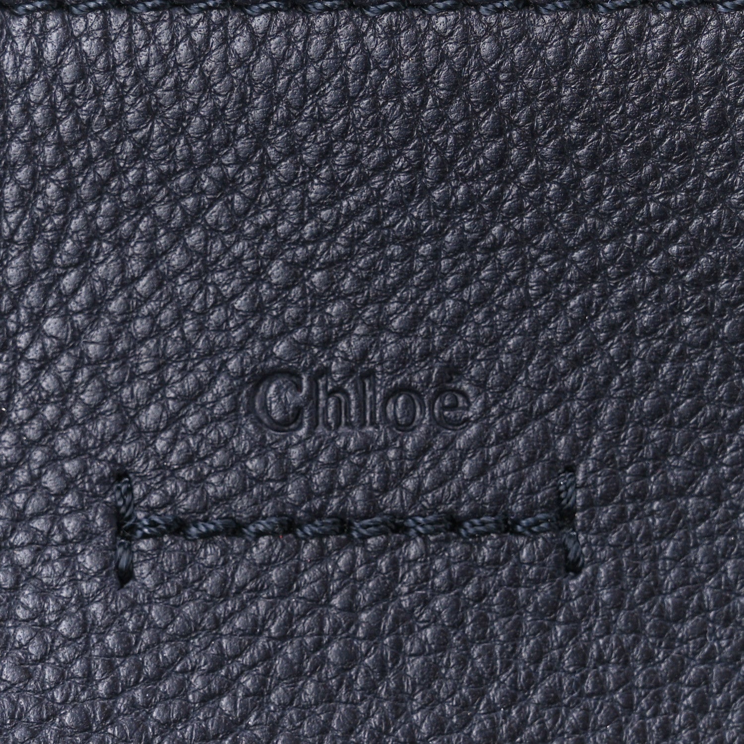 Chloe Smooth Calfskin Medium Vick Tote Full Blue 11 of 17