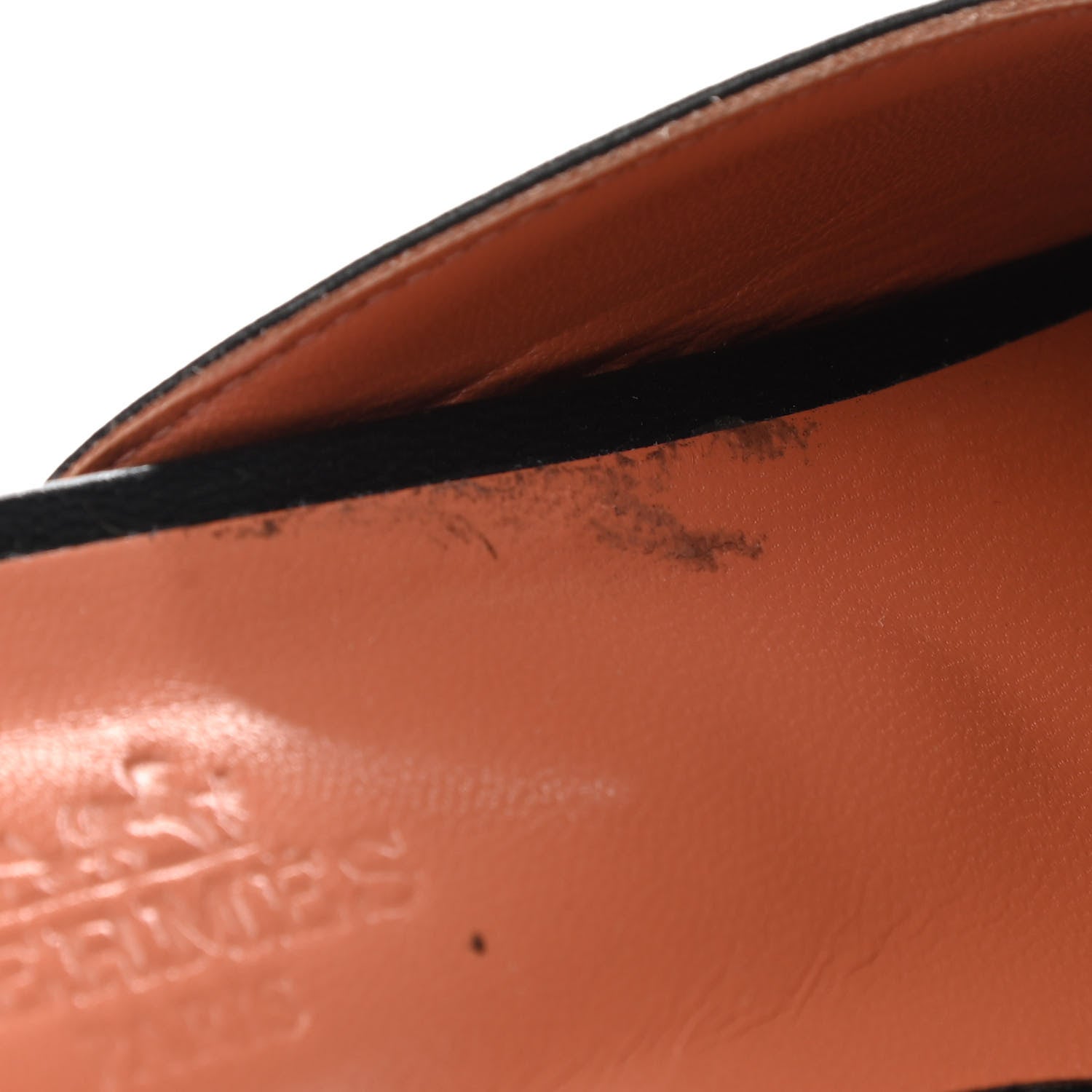 Hermes Goatskin Trocadero Mule 37 Black 11 of 12