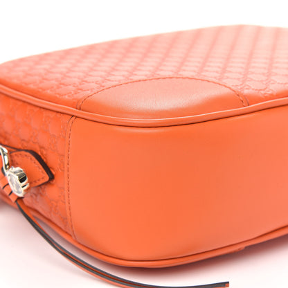 Gucci Soft Microguccissima Mini Bree Messenger Bag Sun Orange 8 of 9