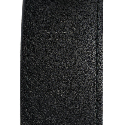 Gucci Calfskin Double G 20mm Belt 90 36 Black 3 of 5