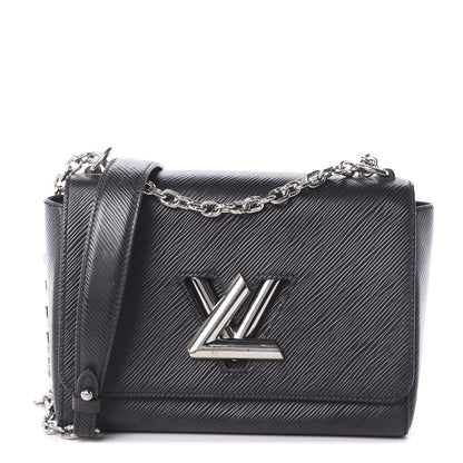 Louis Vuitton Epi Twist Shoulder Bag MM Black 1 of 10