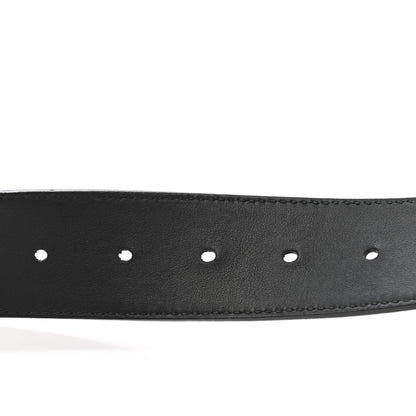 Gucci Moon Calfskin Nickel Double G 40mm Belt 85 34 Black 4 of 7