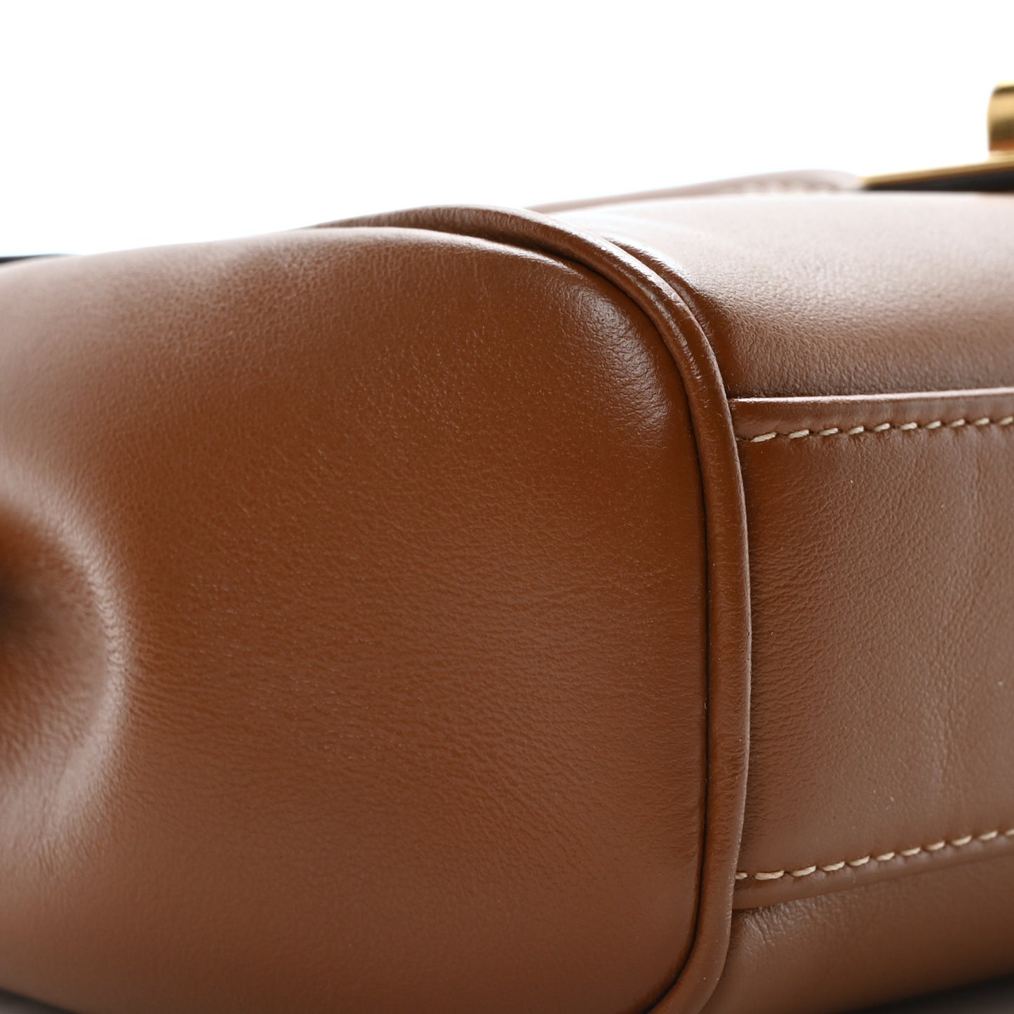 Calfskin Mini Soft 16 Bag Tan