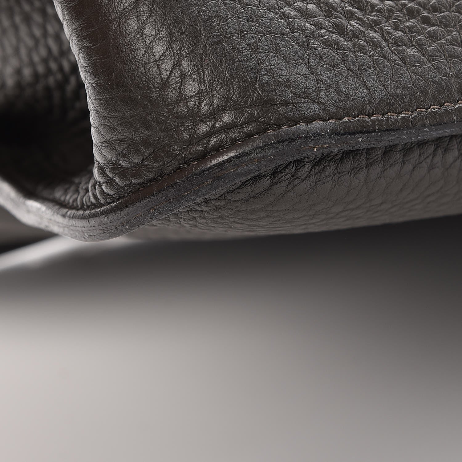 Hermes Taurillon Clemence Bicolor Jypsiere 34 Ardoise Gris Tourterelle 10 of 12