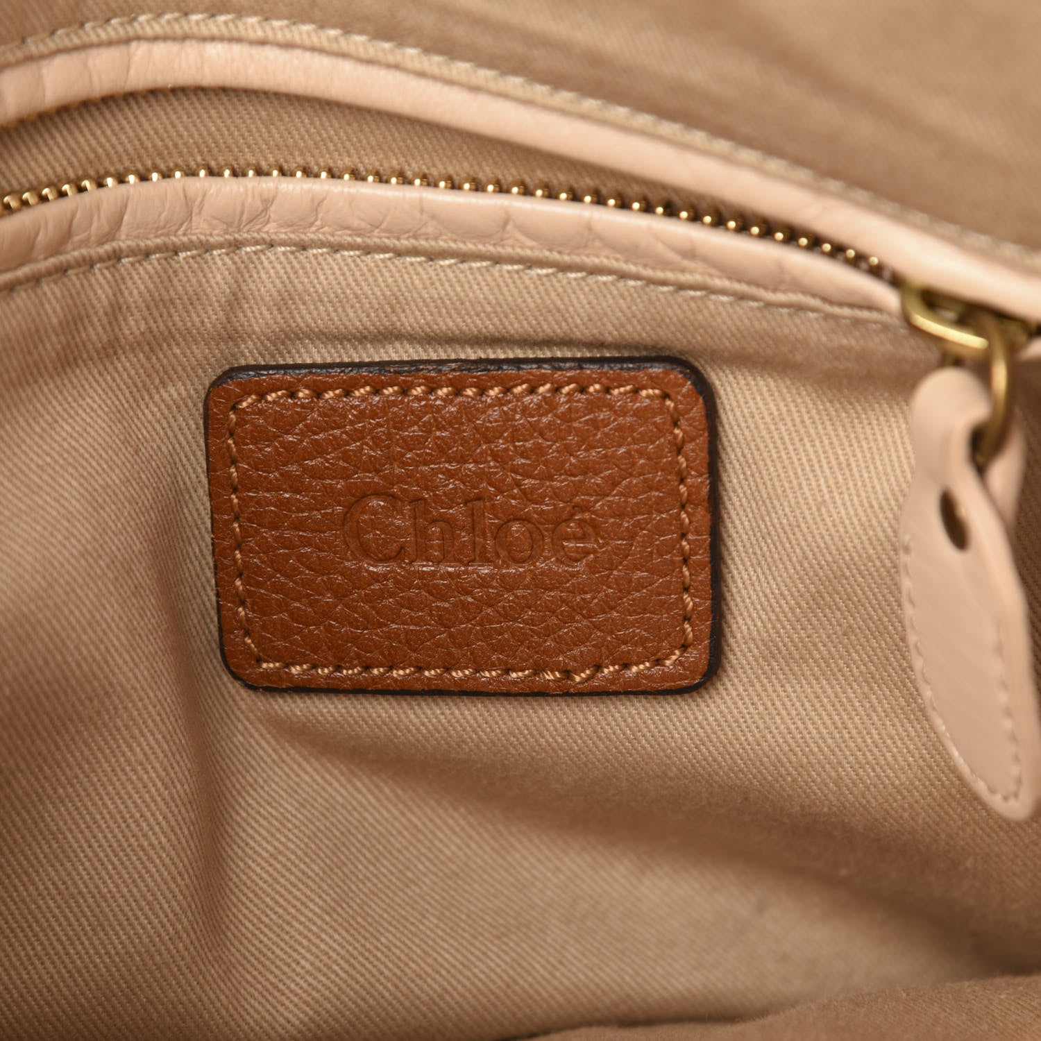 Chloe Calfskin Small Paraty Tan 7 of 12