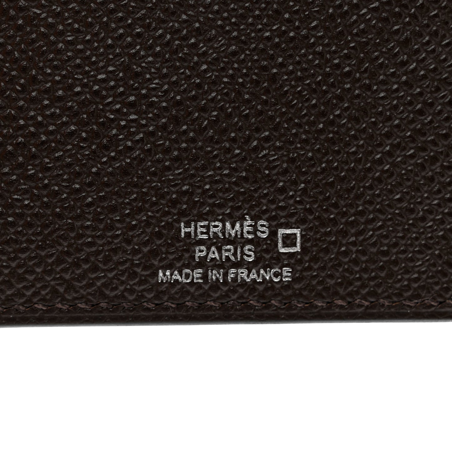 Epsom Matte Alligator Swift Les Petits Chevaux Card Holder Chocolate Beton Indigo Etoupe