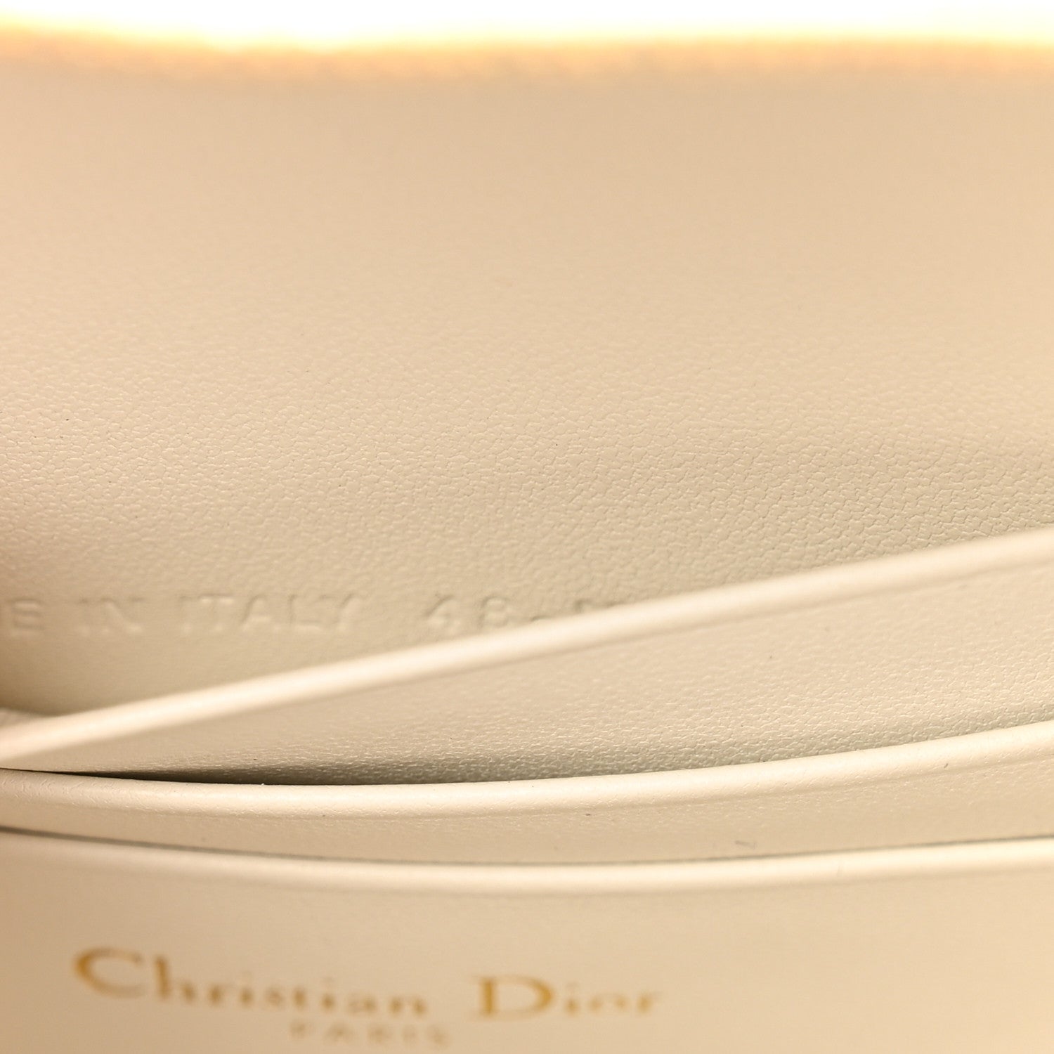 Christian Dior Calfskin Macrocannage Caro Box Bag Latte 7 of 12