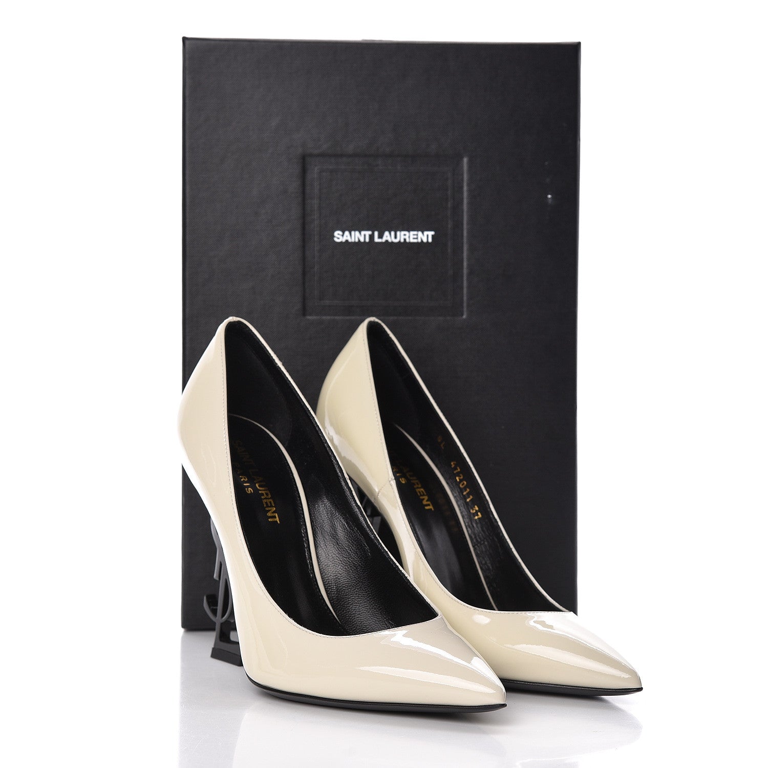 Saint Laurent Patent Opyum 110 Pumps 37 Neutro 9 of 9