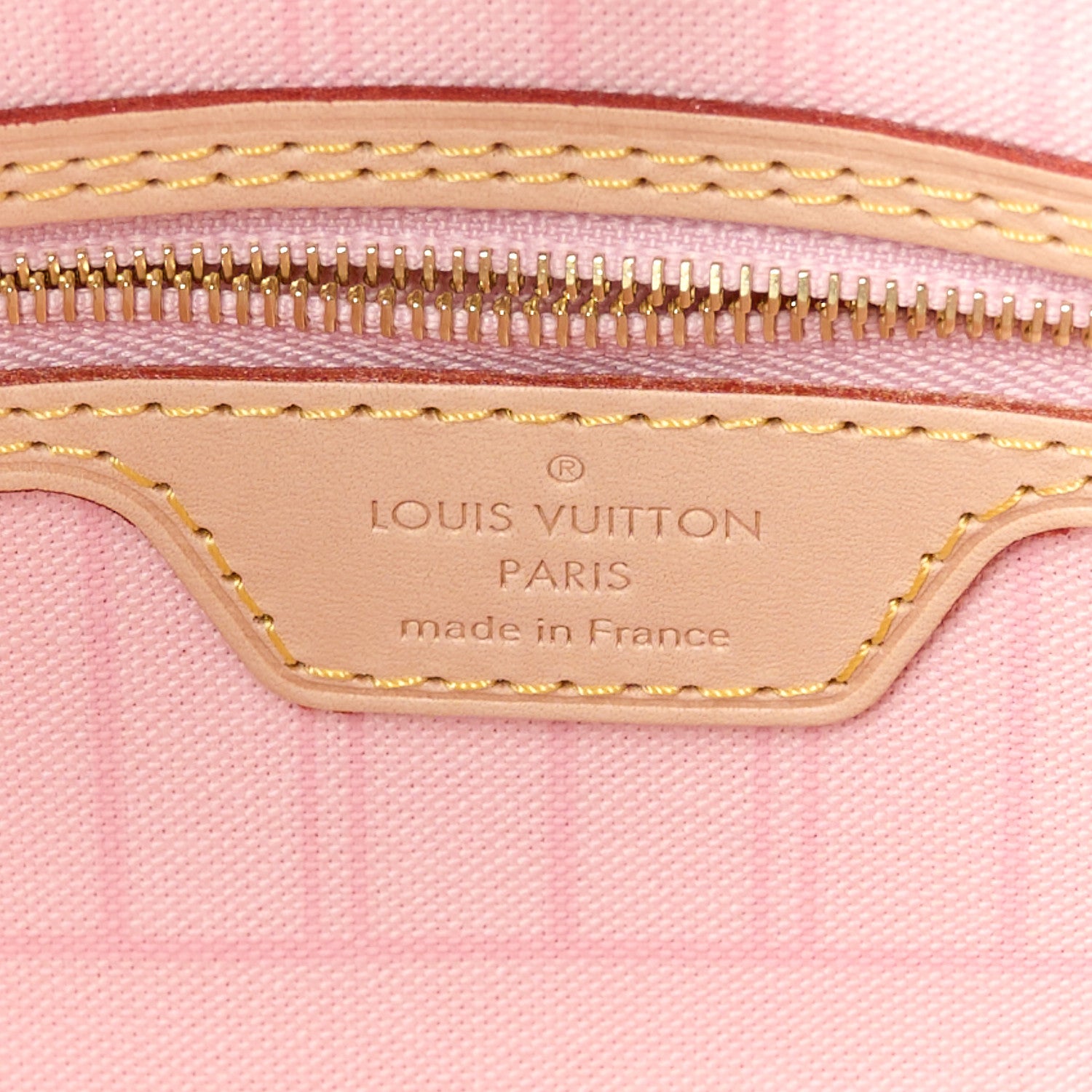 Louis Vuitton Damier Azur Neo Neverfull MM Rose Ballerine 8 of 13