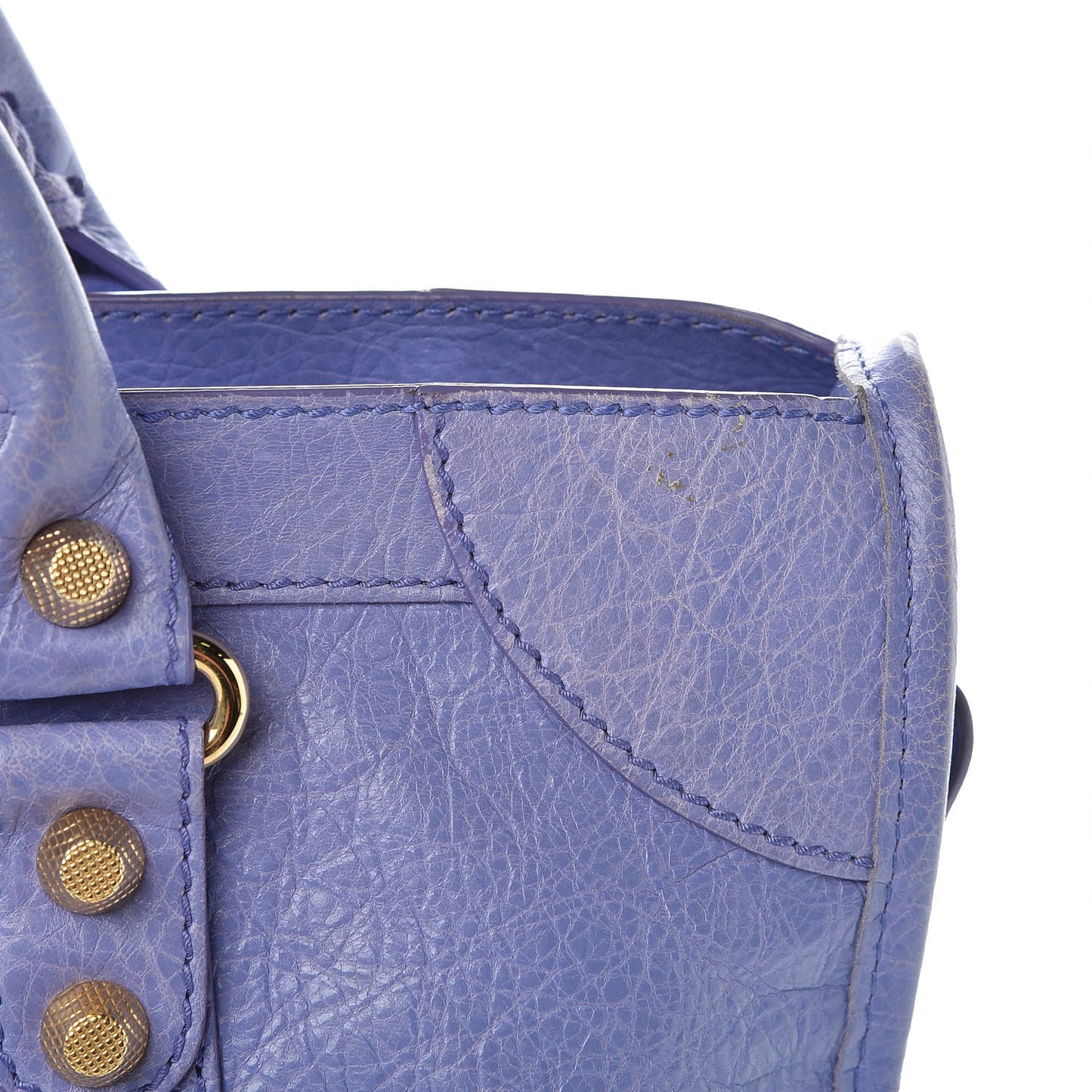 Agneau Giant 12 Gold Hardware City Mauve Light Mauve