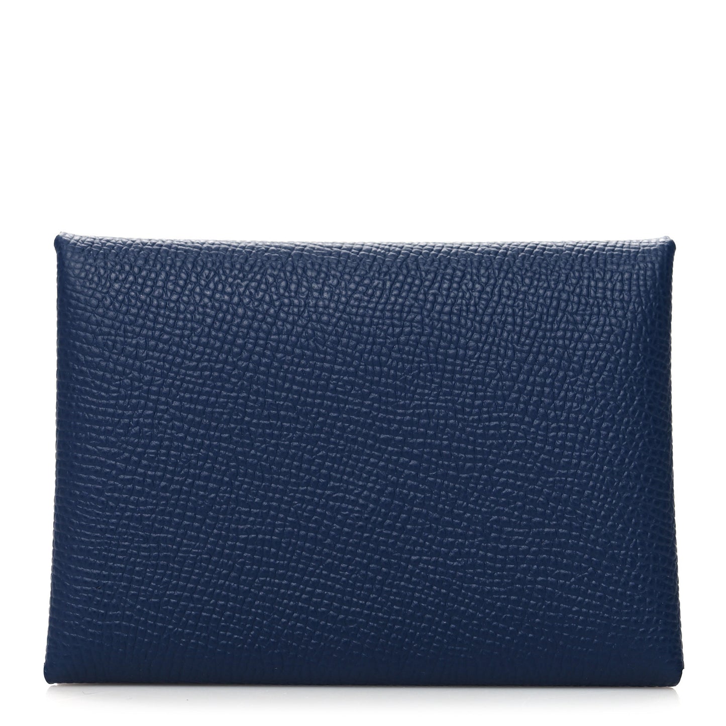 Epsom Verso Calvi Duo Card Case Bleu Saphir Vert Cypress