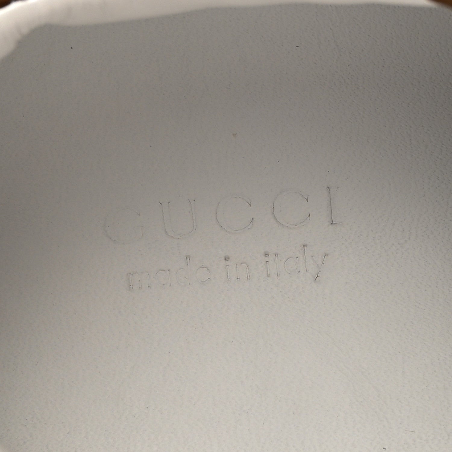 Gucci Calfskin GG Monogram Womens Platform 55mm Sneakers 38 Hezelnut Beige Ebony Mystic White 9 of 10