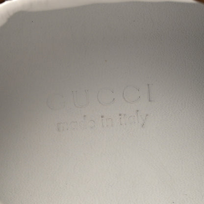 Gucci Calfskin GG Monogram Womens Platform 55mm Sneakers 38 Hezelnut Beige Ebony Mystic White 9 of 10