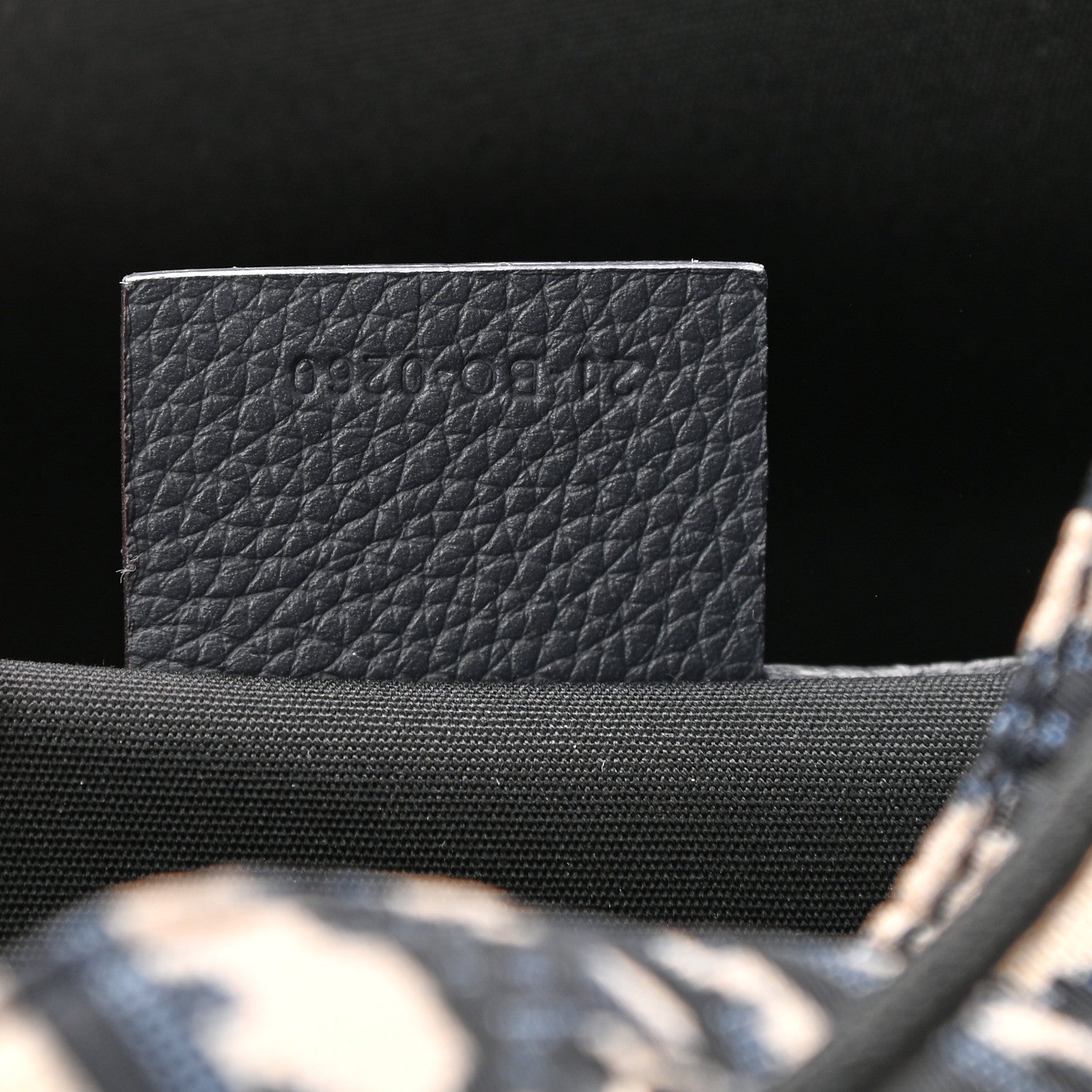 Christian Dior Oblique Motion Backpack Blue 7 of 8