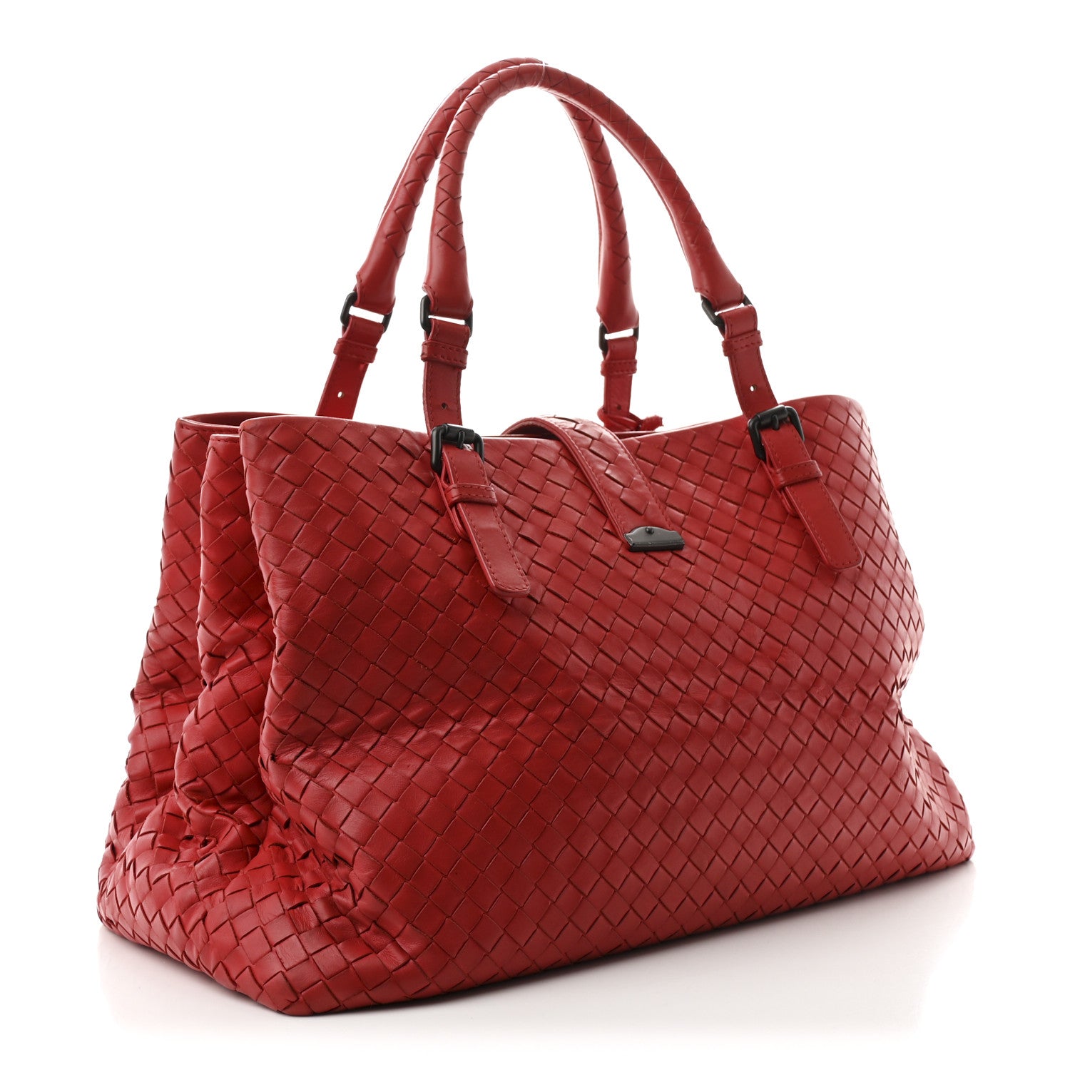 Bottega Veneta Light Calf Intrecciato Medium Roma Fraise 3 of 13
